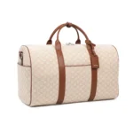 Cabin Use Travel Leather Weekender Bag Carry on Baggage Duffle Bag Handmade L...